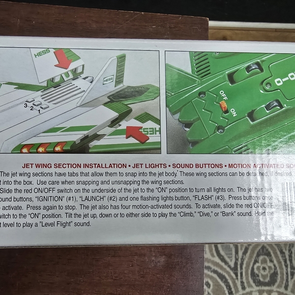 2010 Hess Toy Trailer Truck & Jet. New in Box. - Picture 8 of 10